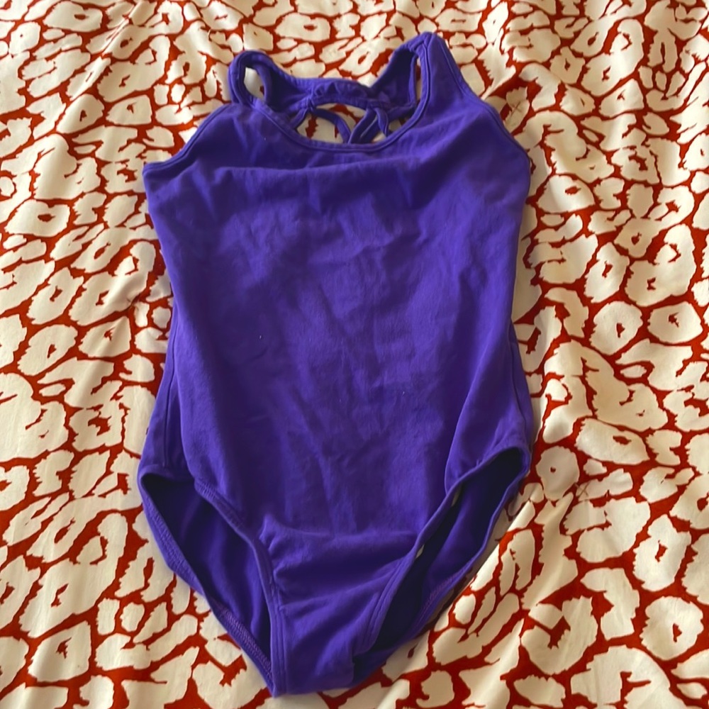 Purple leotard